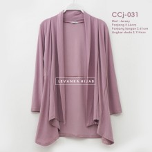 CCj-031 Cardigan jersey Lengan panjang